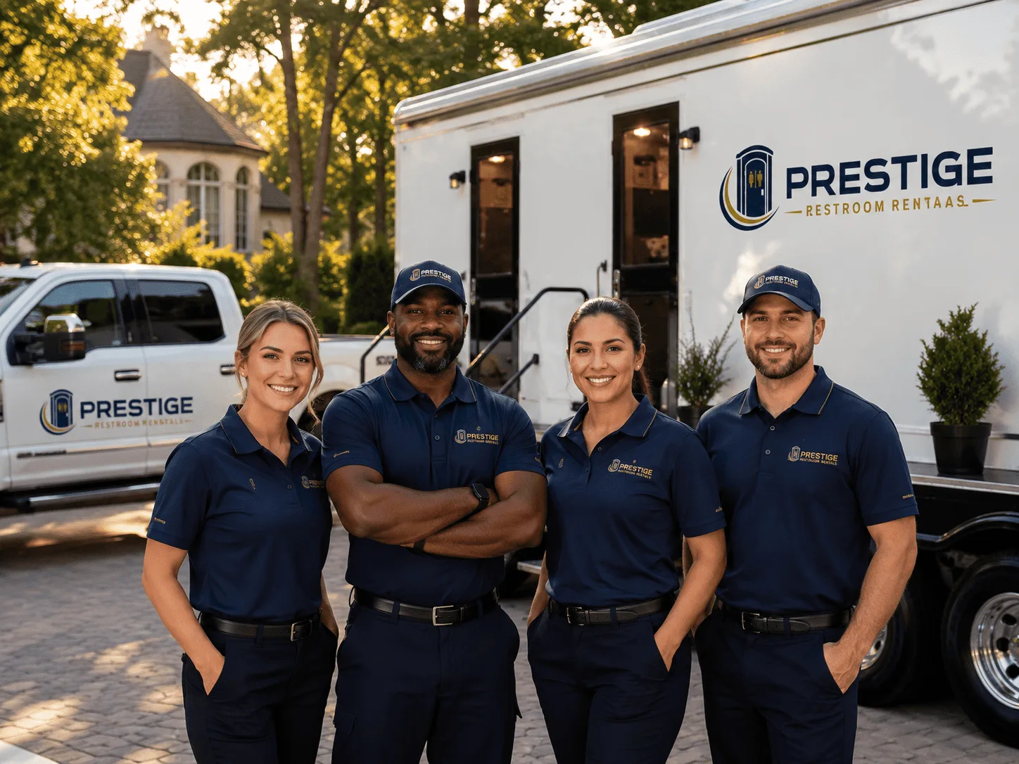 Trusted Luxury Portable Restrooms company in Roark, KY